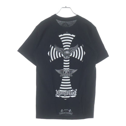 Chrome Hearts Aerosmith Blue Mountain Limited Foti Print Short Sleeve T-Shirt