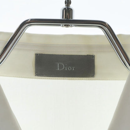 Dior Bee Embroidery Hiyo Button Long Sleeve Shirt White