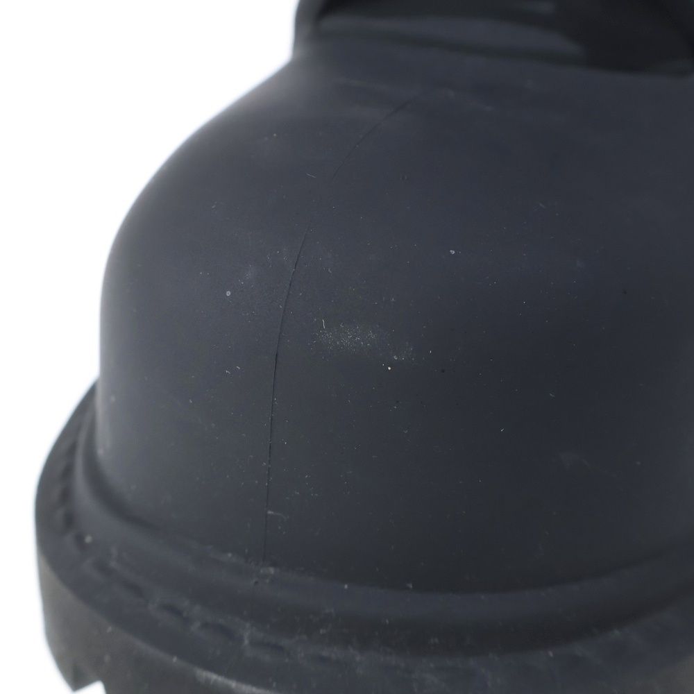 Balenciaga Steroid Boots Matelasse Up Rubber Long Black