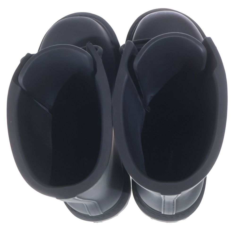 Balenciaga Steroid Boots Matelasse Up Rubber Long Black
