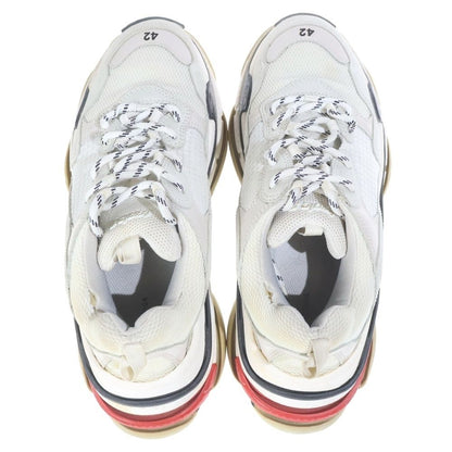 Balenciaga Triple-s Trainers Triple S Low Cut Dad Sneakers White