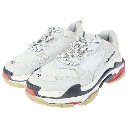 Balenciaga Triple-s Trainers Triple S Low Cut Dad Sneakers White
