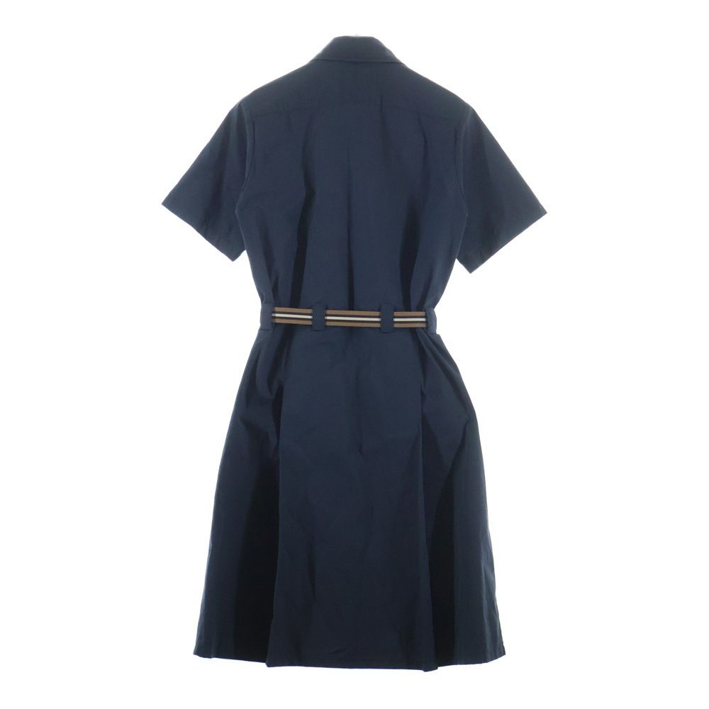 Miu Miu Cotton Shirt Dress Black 38