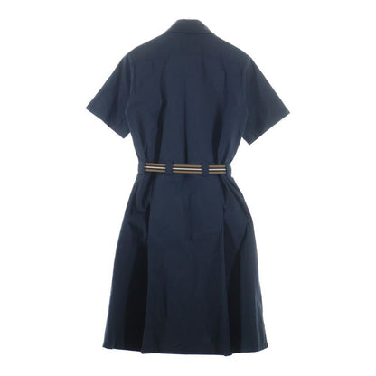 Miu Miu Cotton Shirt Dress Black 38