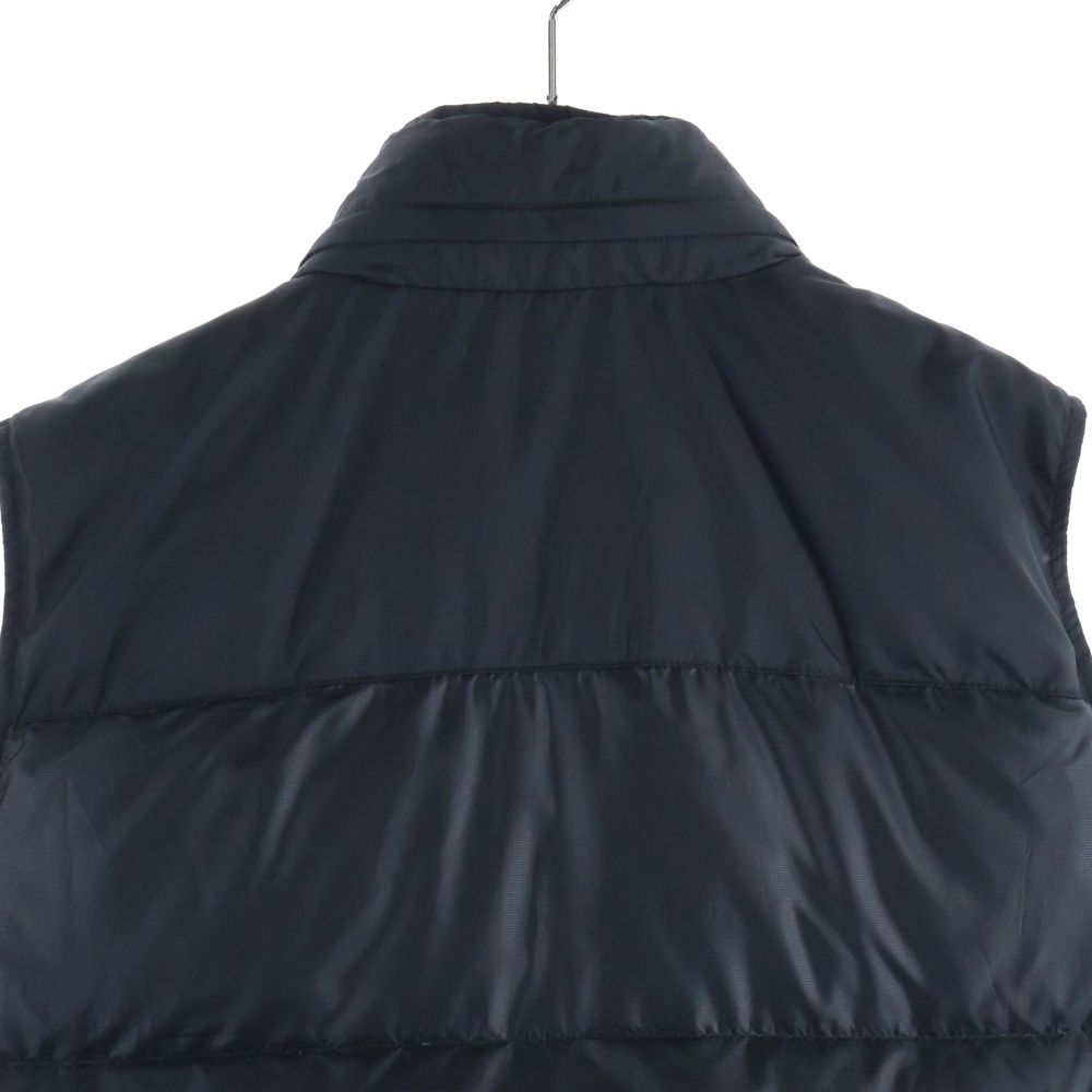 Chrome Hearts Stiff Vest Nylon Cross Ball Button Down Jacket Black