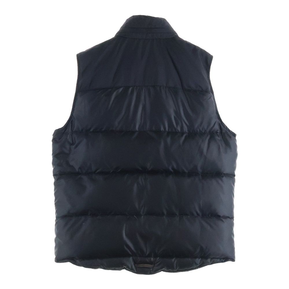 Chrome Hearts Stiff Vest Nylon Cross Ball Button Down Jacket Black