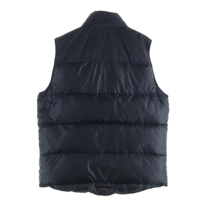 Chrome Hearts Stiff Vest Nylon Cross Ball Button Down Jacket Black