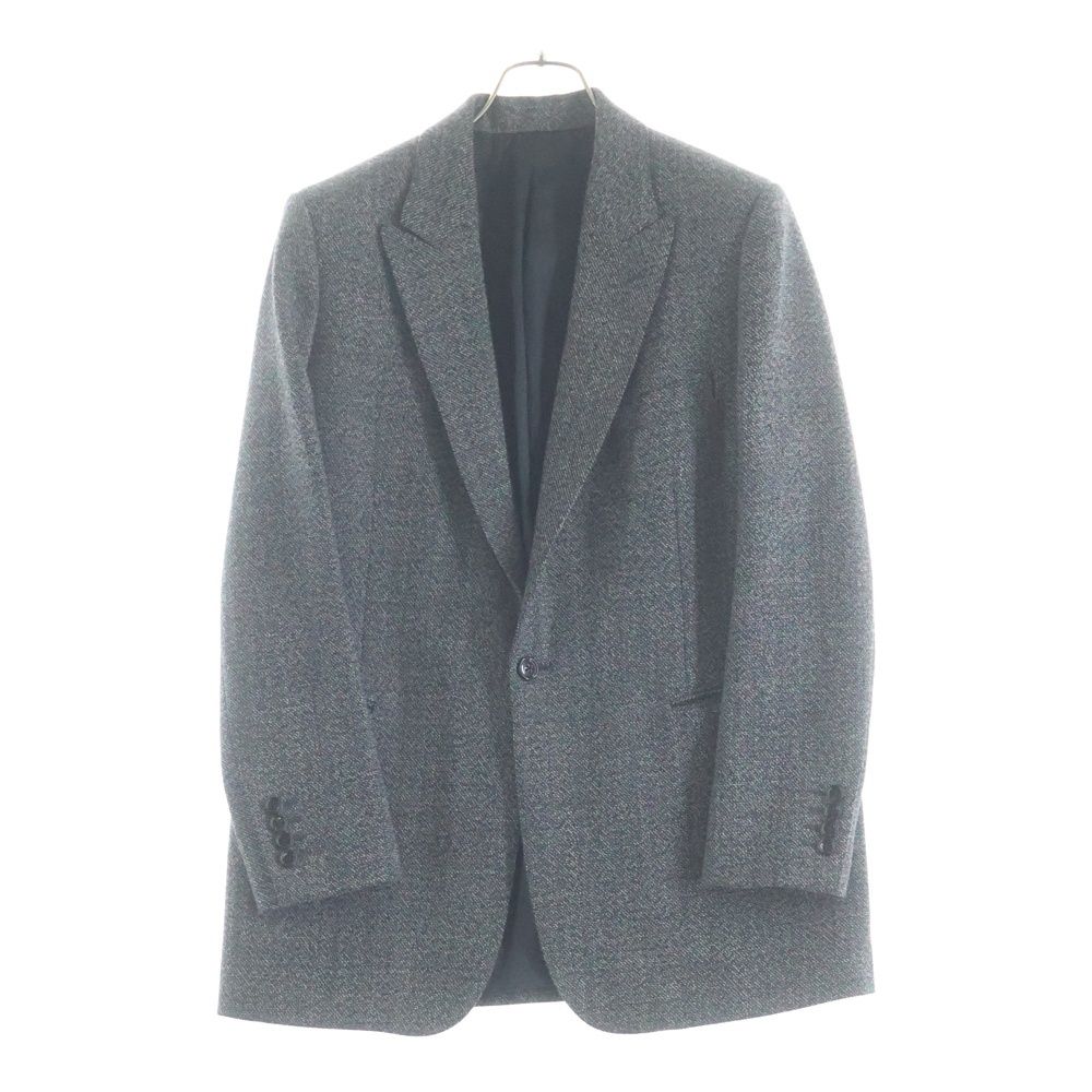 Celine Long Rectangle Jacket Tweed Tailored Gray