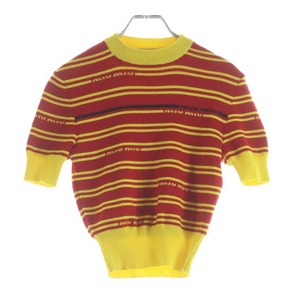 Miu Miu Logo Border Sweater