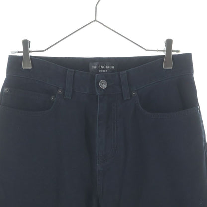 Balenciaga Bootcut Pants Boots Cut Denim Black