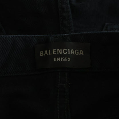 Balenciaga Bootcut Pants Boots Cut Denim Black