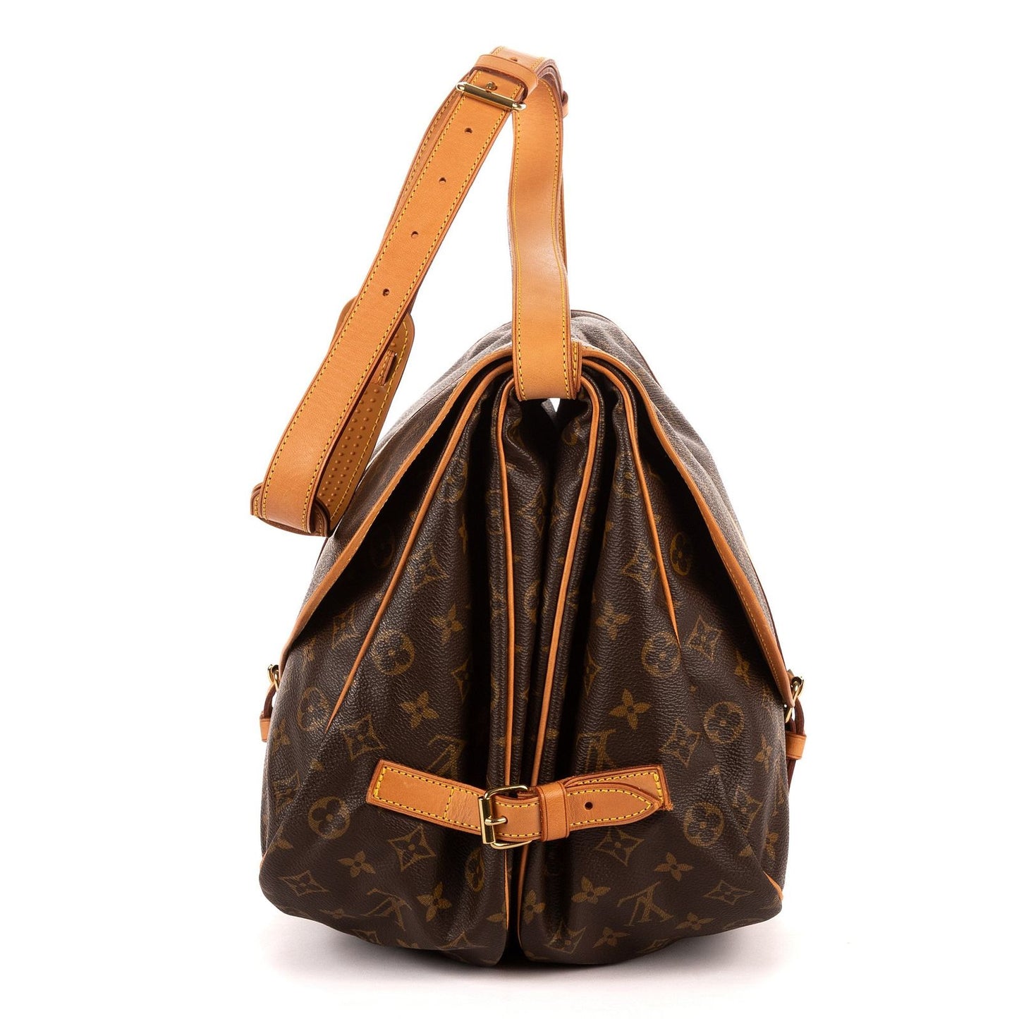 Louis Vuitton Saumur Brown Monogram Canvas