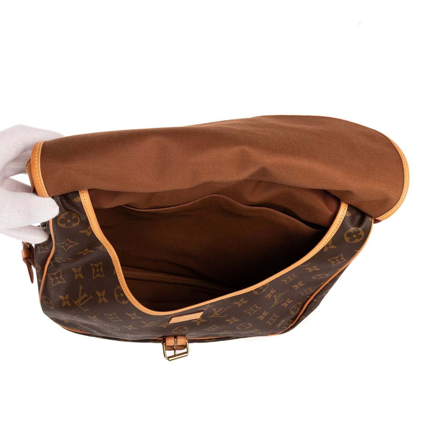 Louis Vuitton Saumur Brown Monogram Canvas