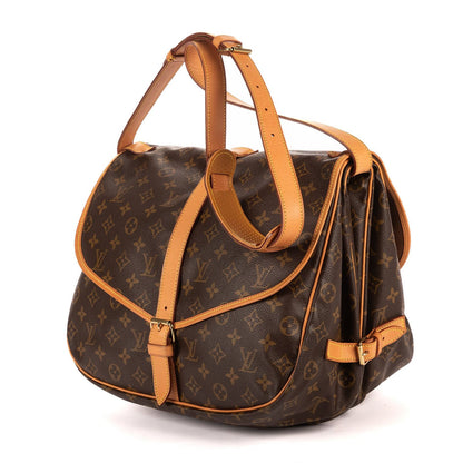 Louis Vuitton Saumur Brown Monogram Canvas