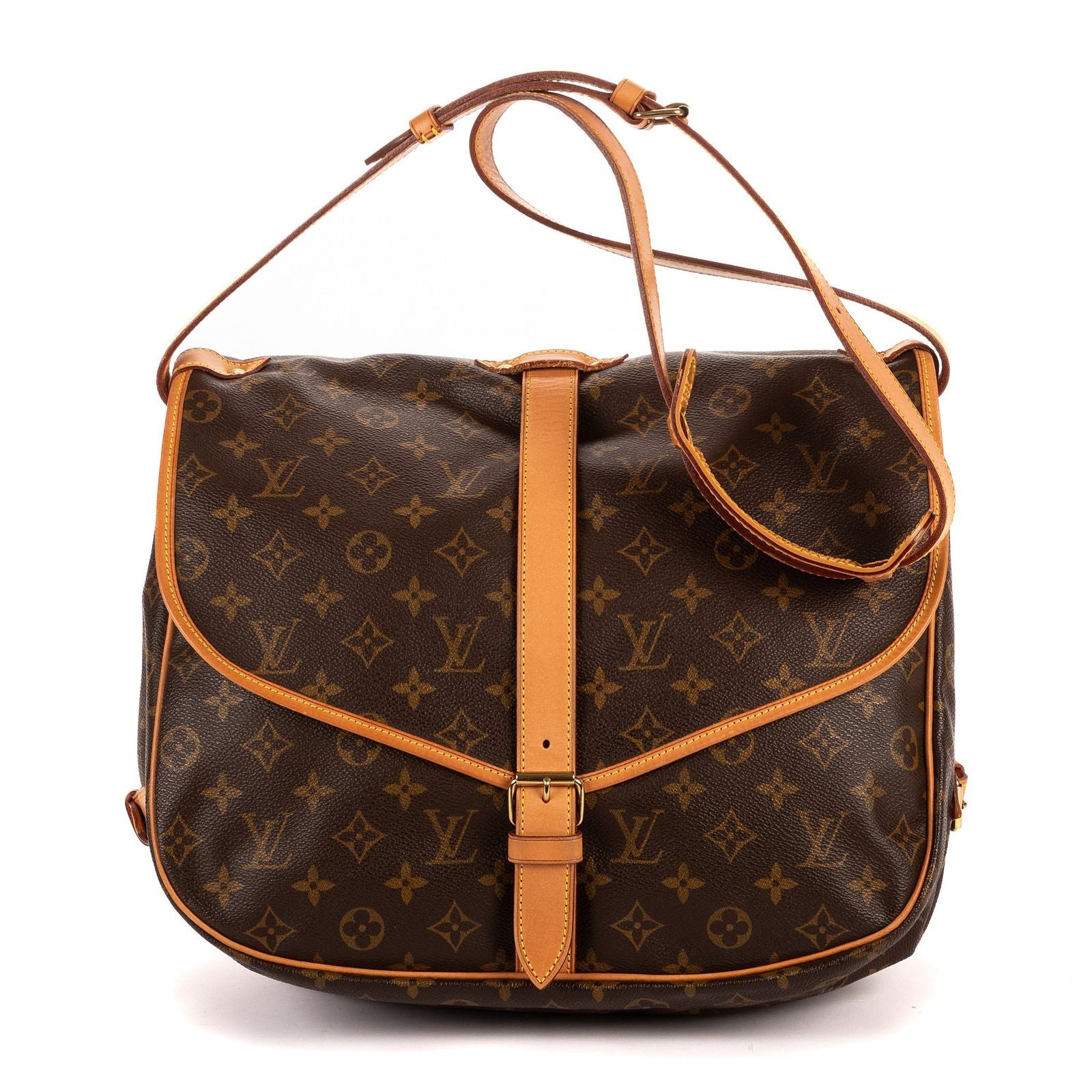 Louis Vuitton Saumur Brown Monogram Canvas