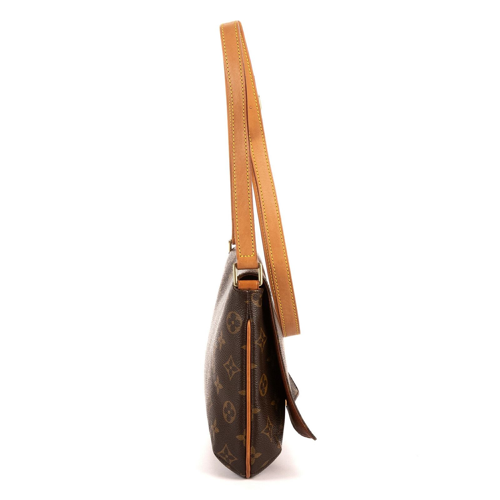 Louis Vuitton Musette Tango Brown Monogram Canvas