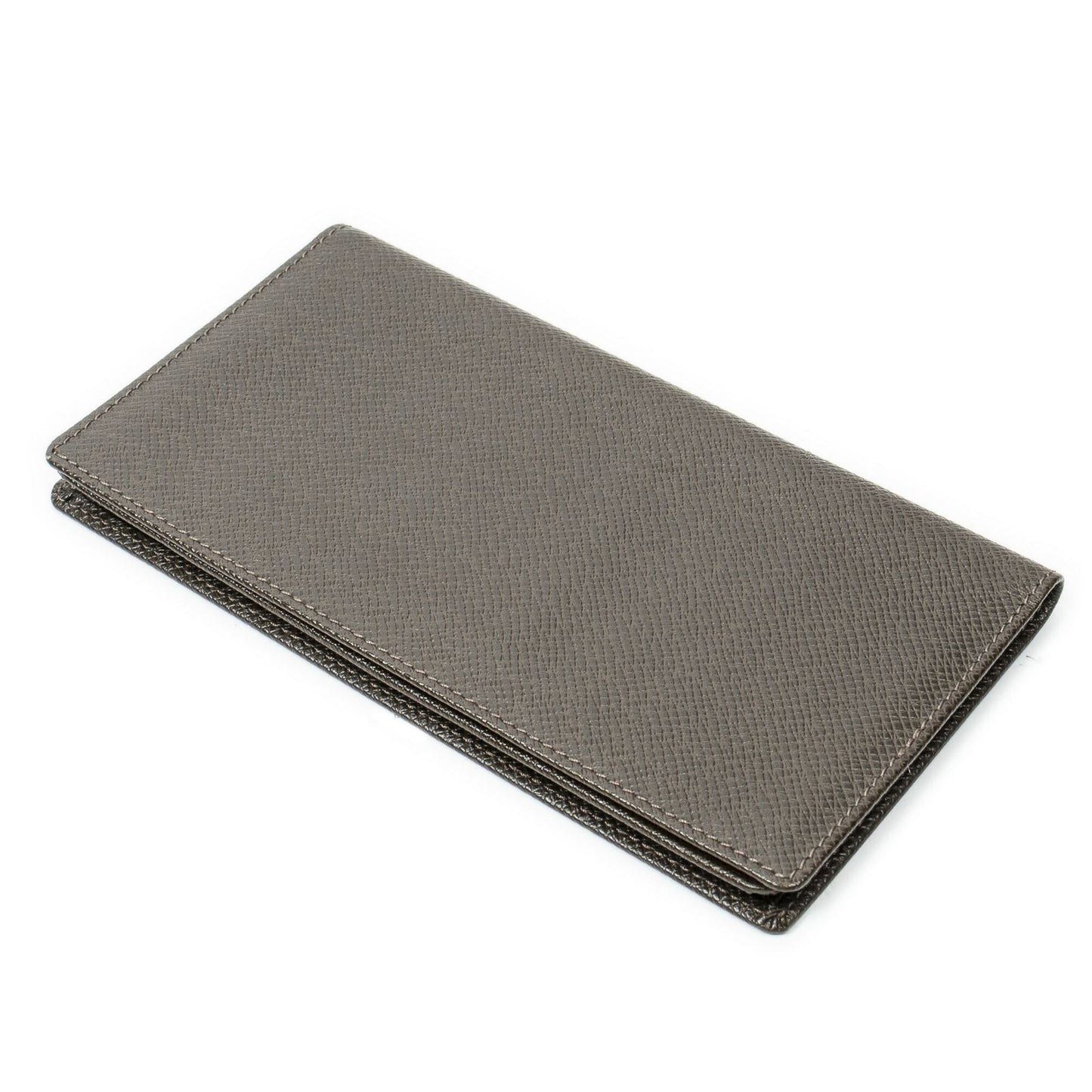 Louis Vuitton Bifold Long Card Holder Holds 6 Cards Brown Taiga Leather