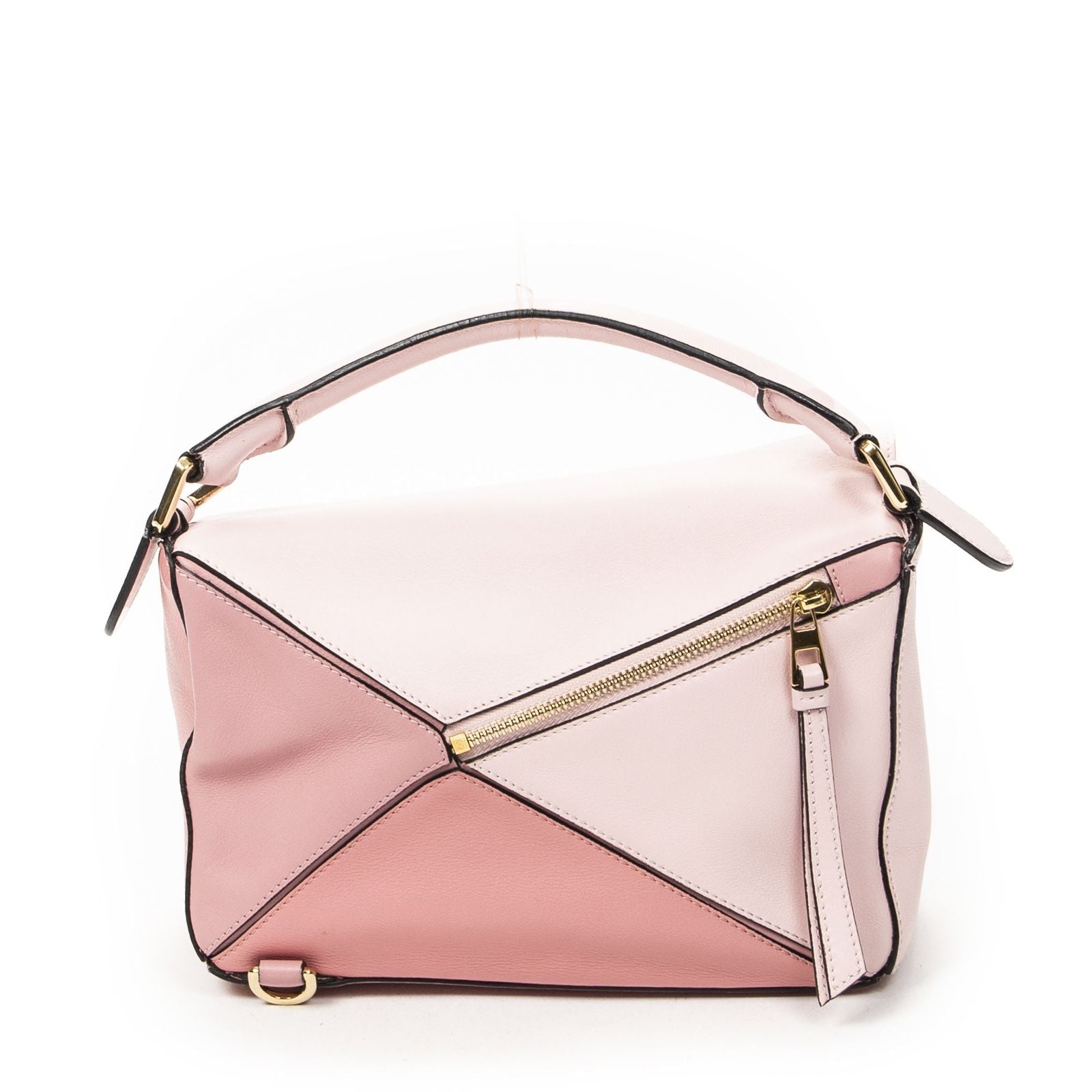 Loewe Mini Puzzle Bag Pink Calfskin Leather