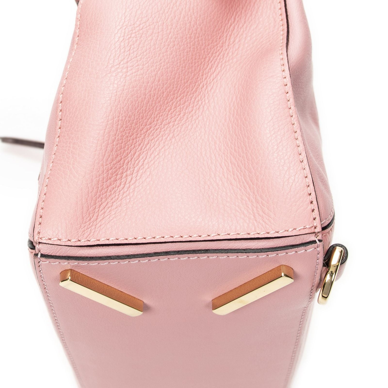 Loewe Mini Puzzle Bag Pink Calfskin Leather