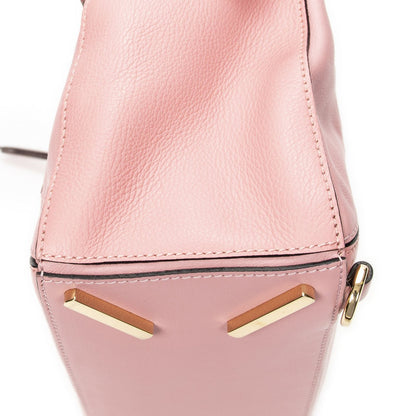Loewe Mini Puzzle Bag Pink Calfskin Leather