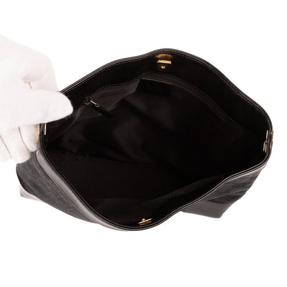 Gucci Shoulder Hobo Black GG Canvas