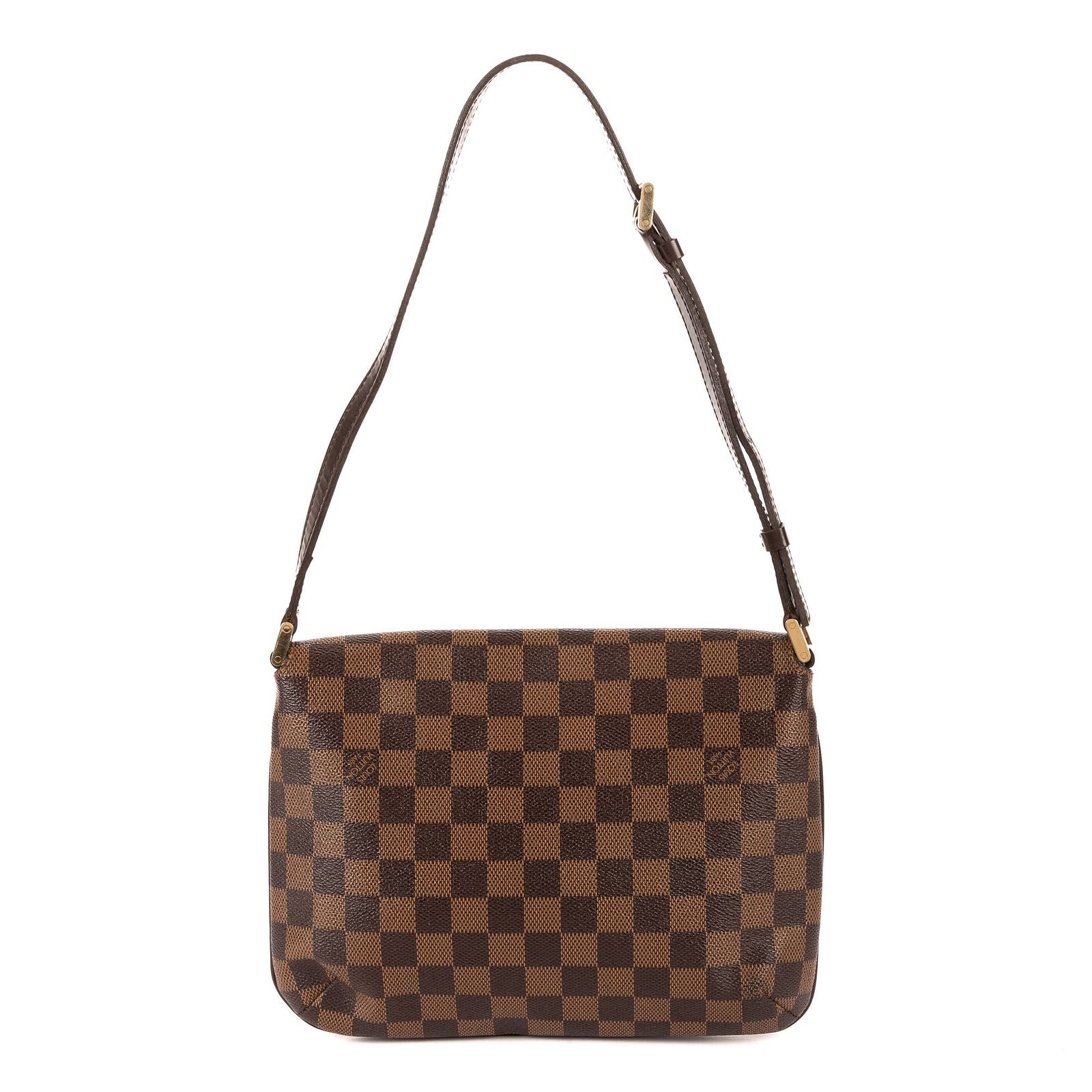 Louis Vuitton Musette Tango Dark Brown Damier Ebene