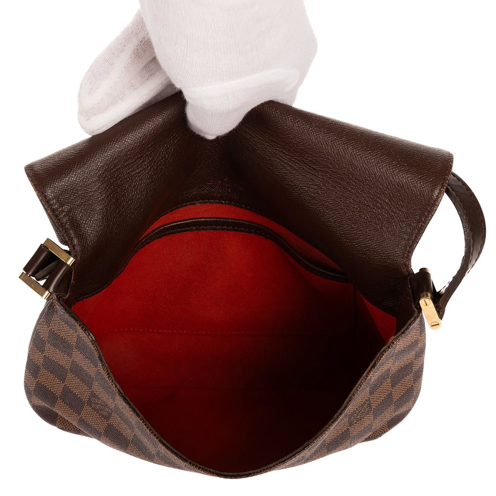 Louis Vuitton Musette Tango Dark Brown Damier Ebene