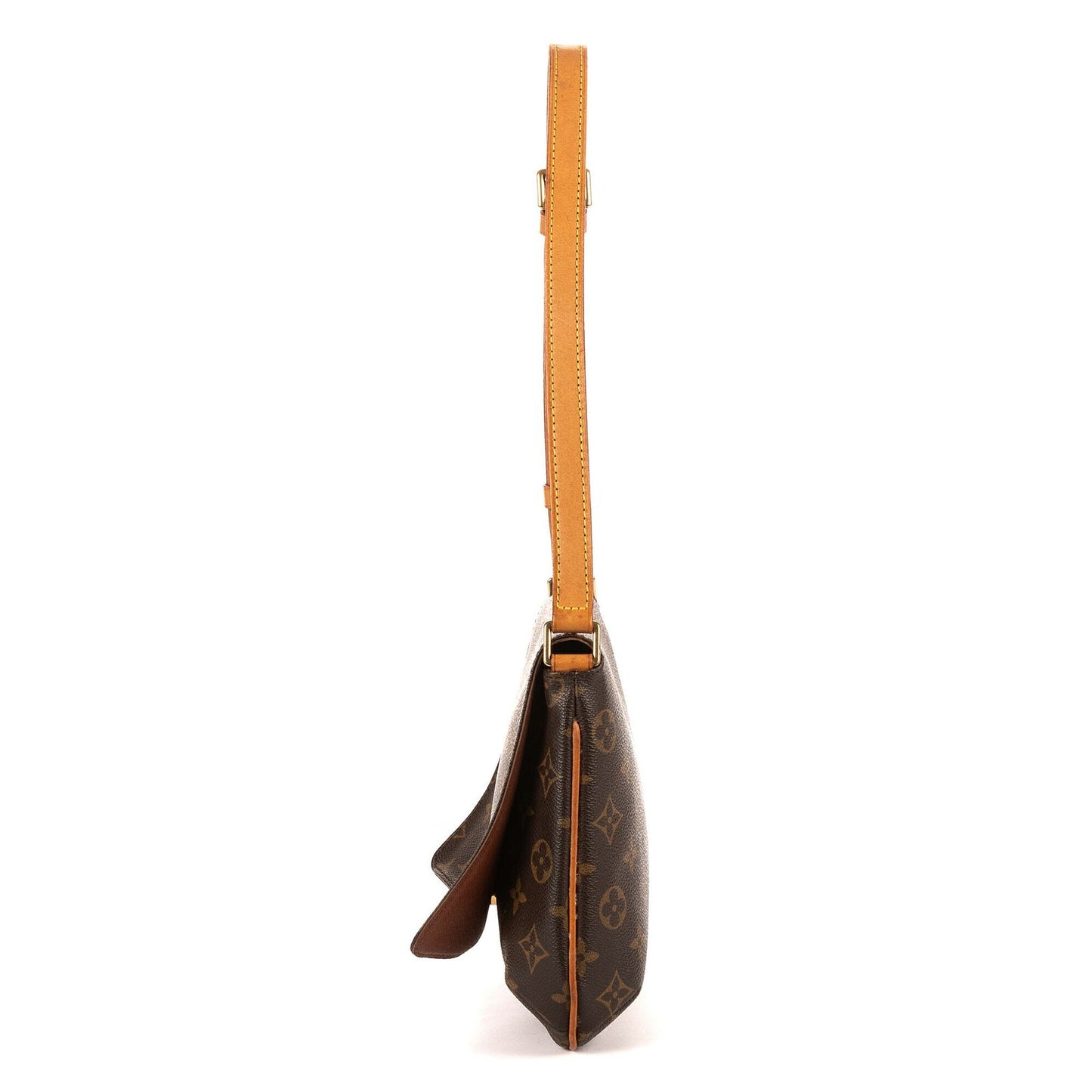 Louis Vuitton Musette Tango Brown Monogram Canvas
