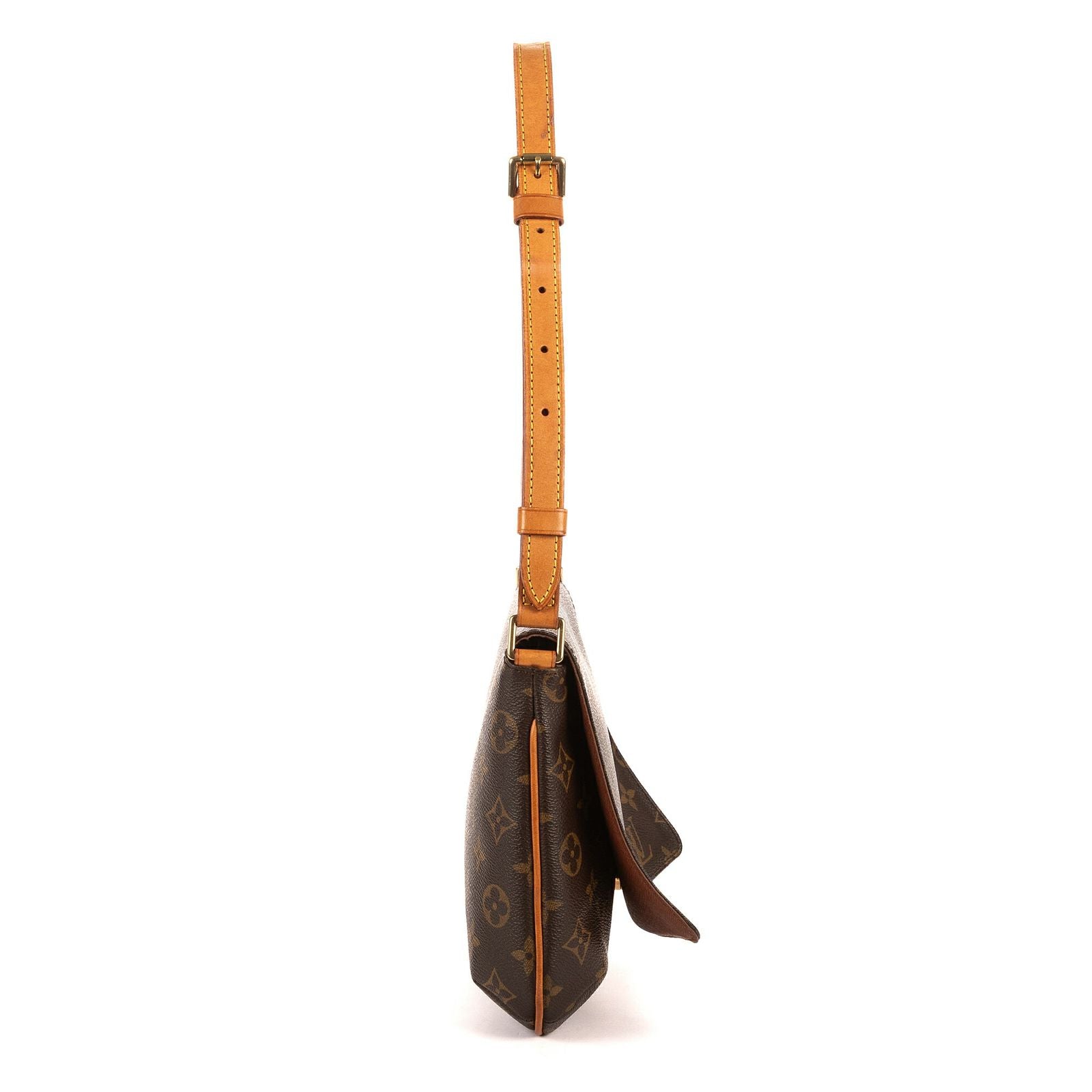 Louis Vuitton Musette Tango Brown Monogram Canvas