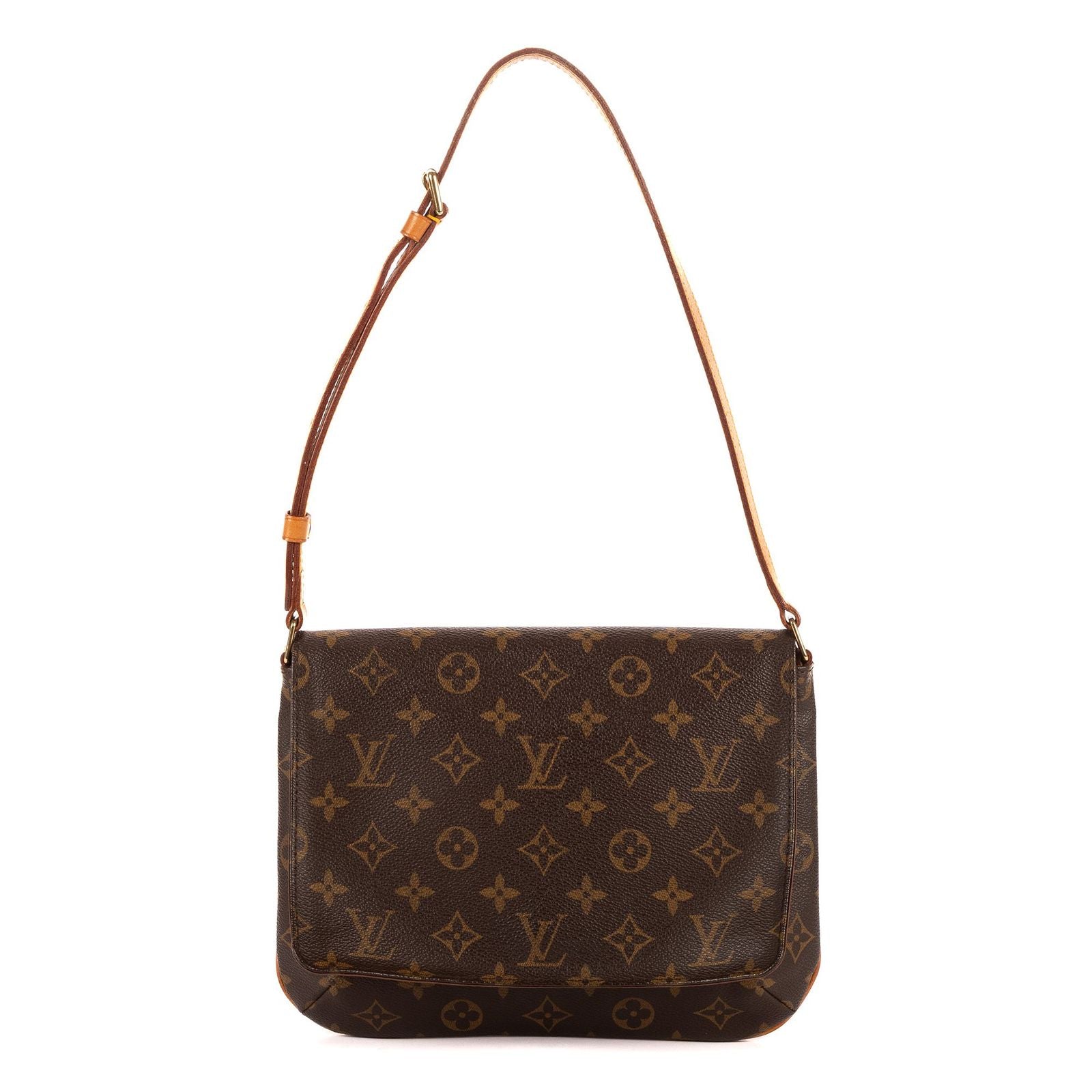 Louis Vuitton Musette Tango Brown Monogram Canvas