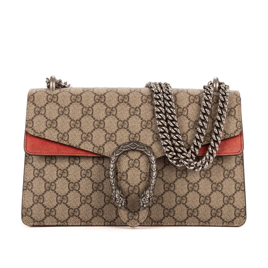 Gucci Dionysus Beige Red Supreme Canvas