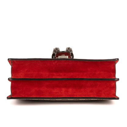 Gucci Dionysus Beige Red Supreme Canvas