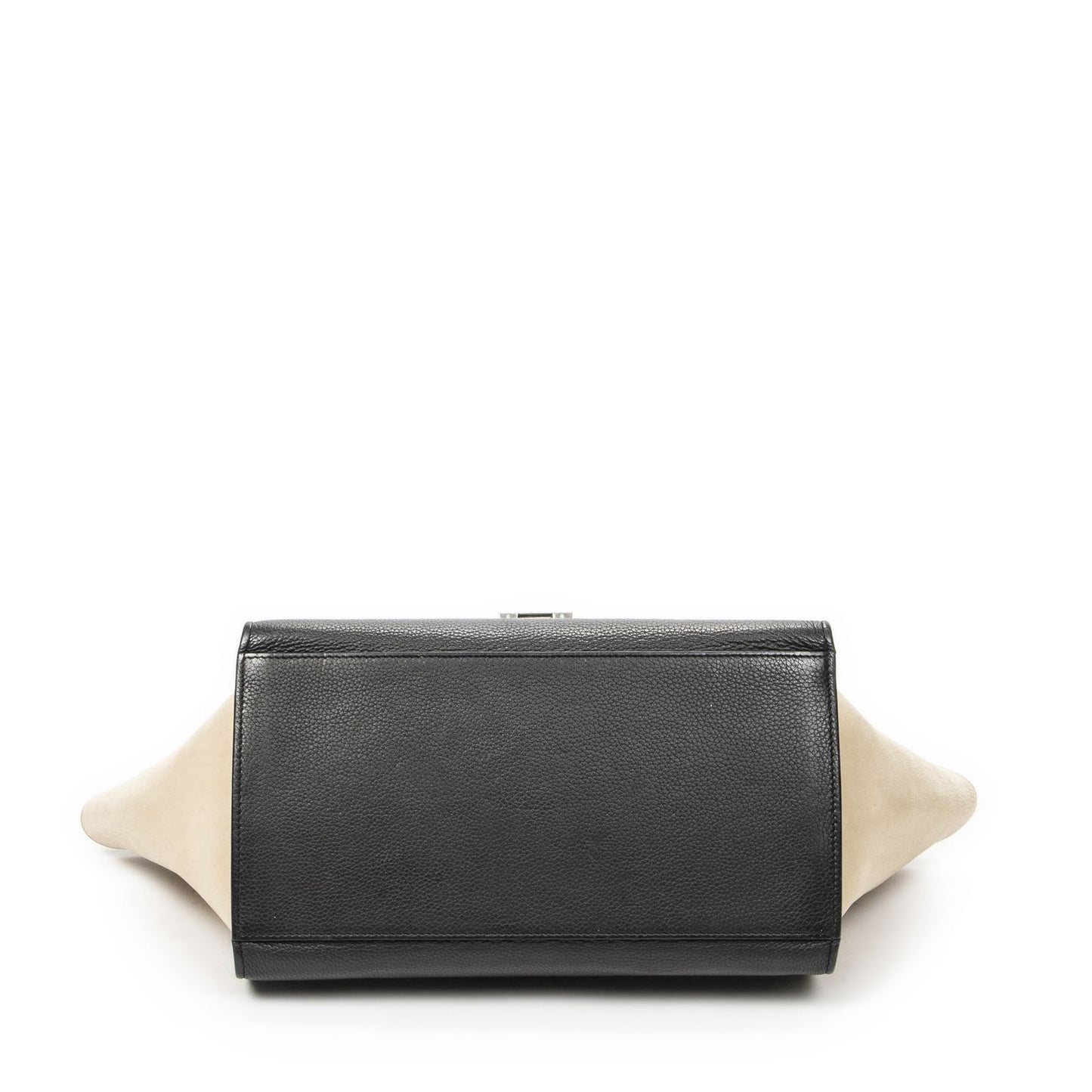 Celine Small Medium Swing Black Blue Beige Calfskin Leather