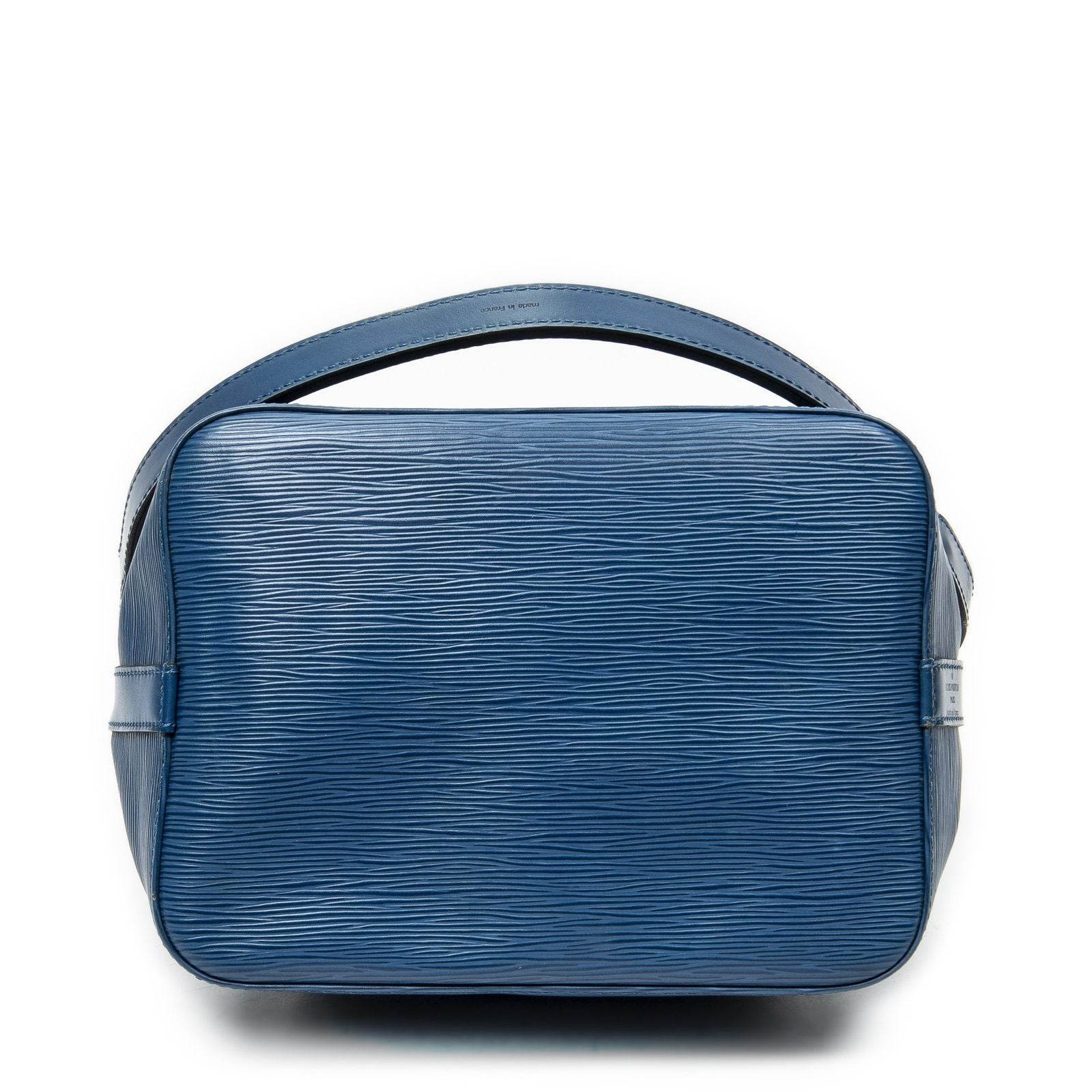 Louis Vuitton Noe Blue Epi Handbag