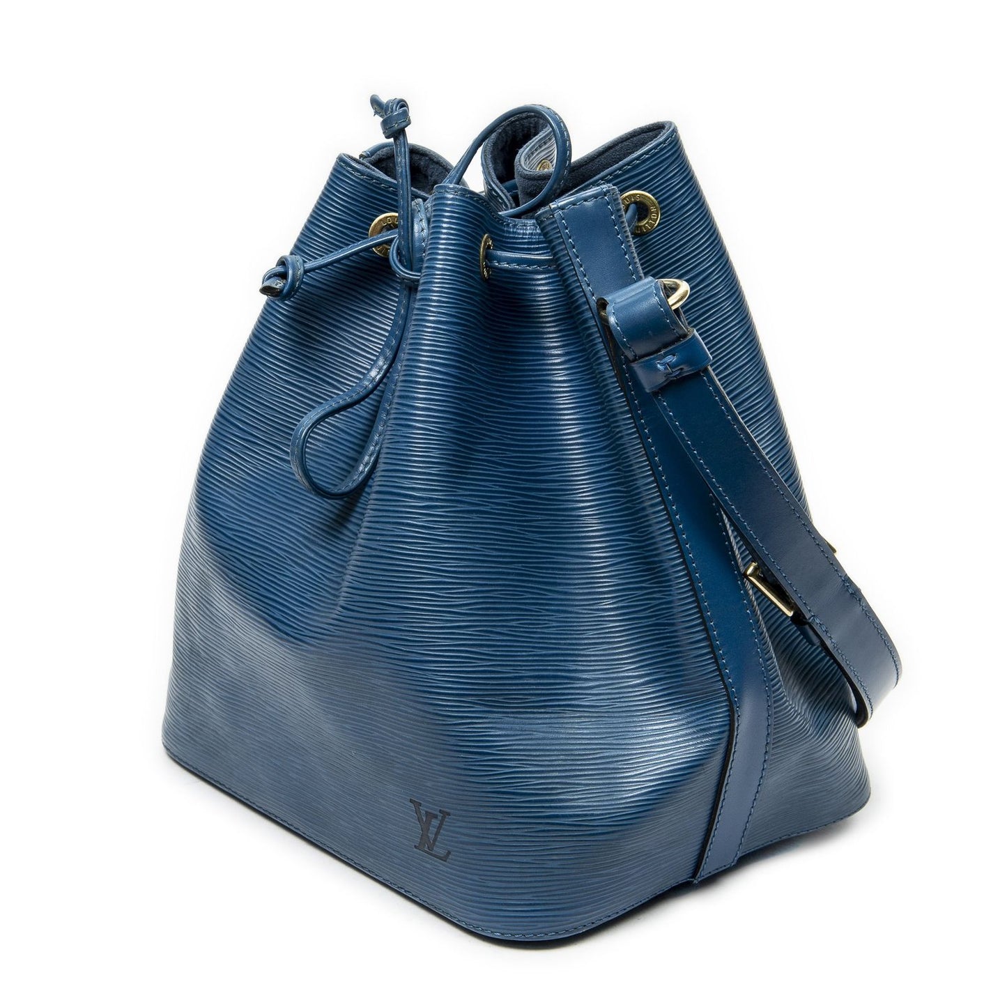 Louis Vuitton Noe Blue Epi Handbag