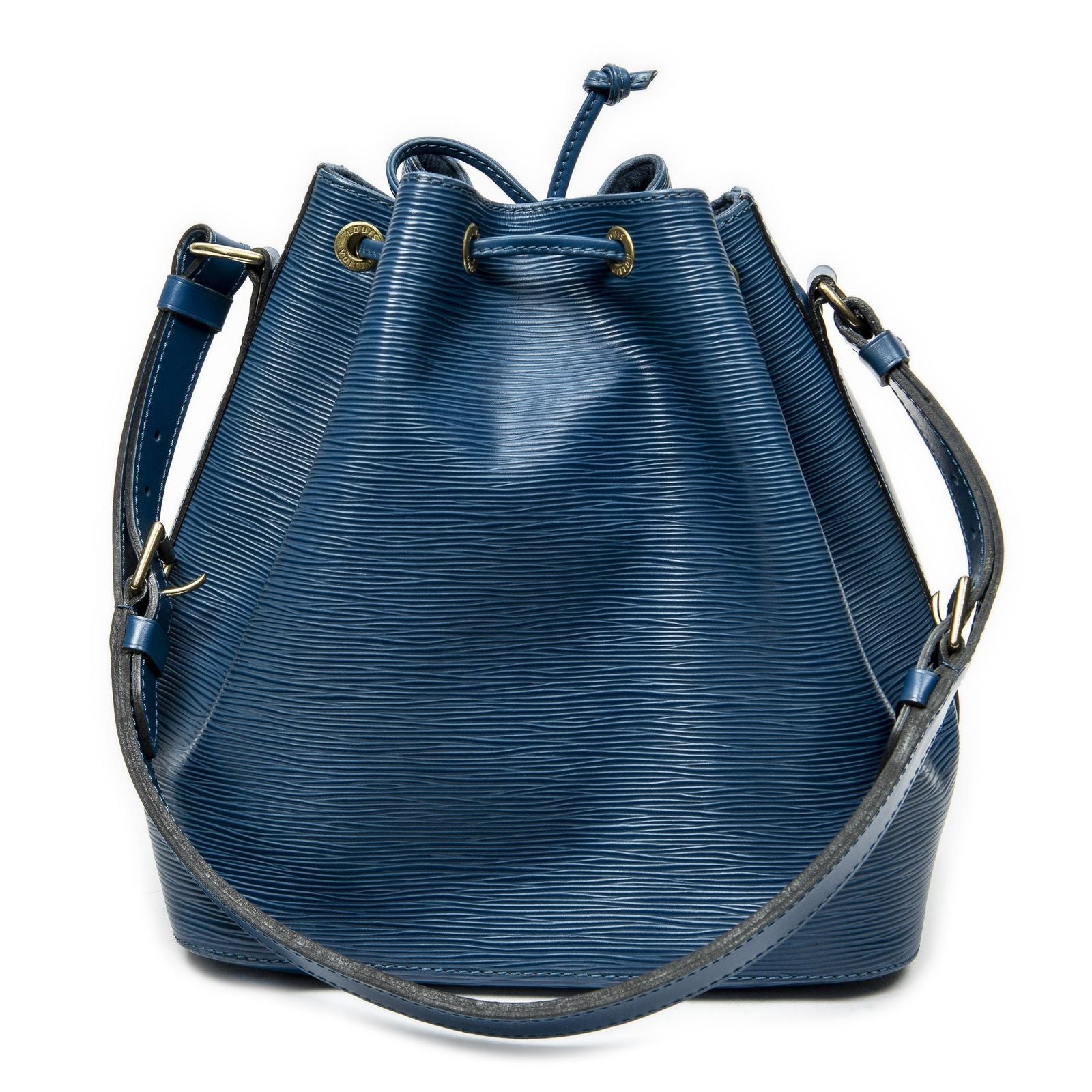 Louis Vuitton Noe Blue Epi Handbag