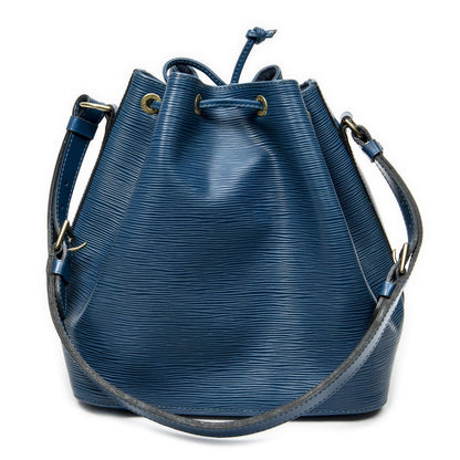 Louis Vuitton Noe Blue Epi Handbag