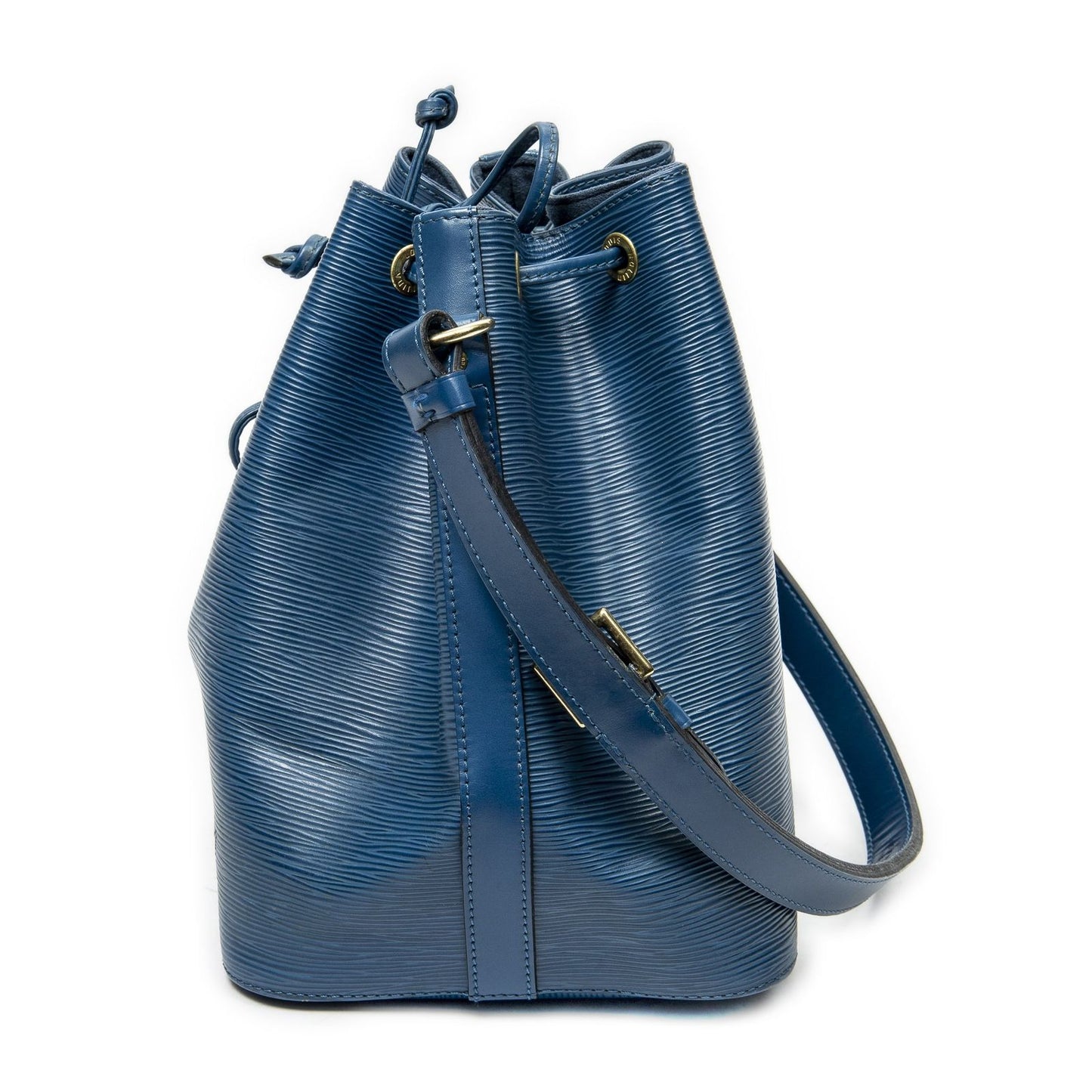Louis Vuitton Noe Blue Epi Handbag