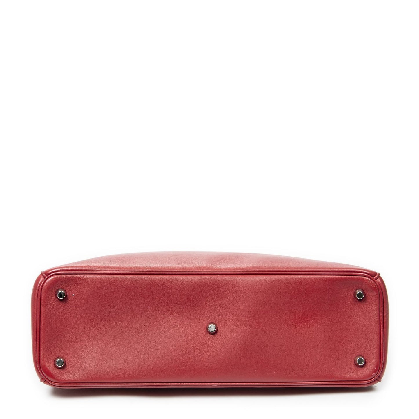Dior Large Diorissimo Tote Red Smooth Scarf Skin Leather
