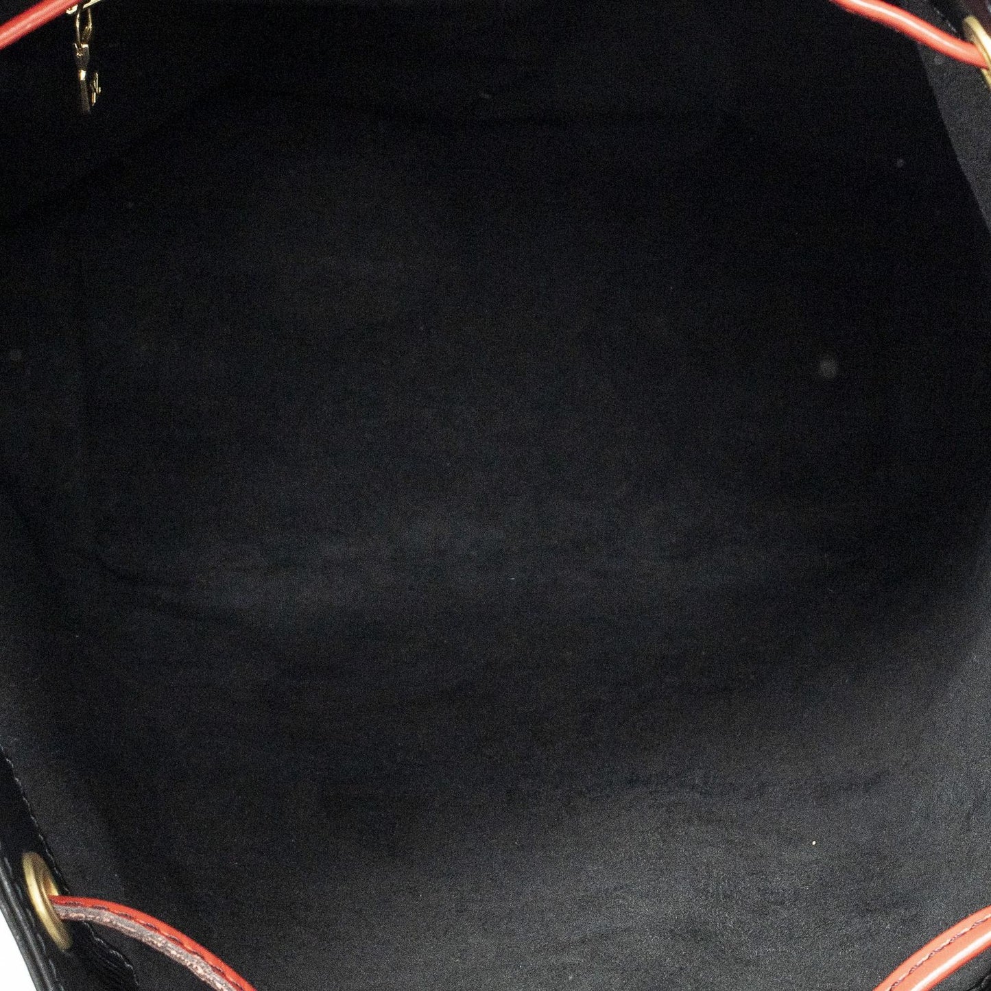 Louis Vuitton Noe Bicolor Black Red Epi Handbag
