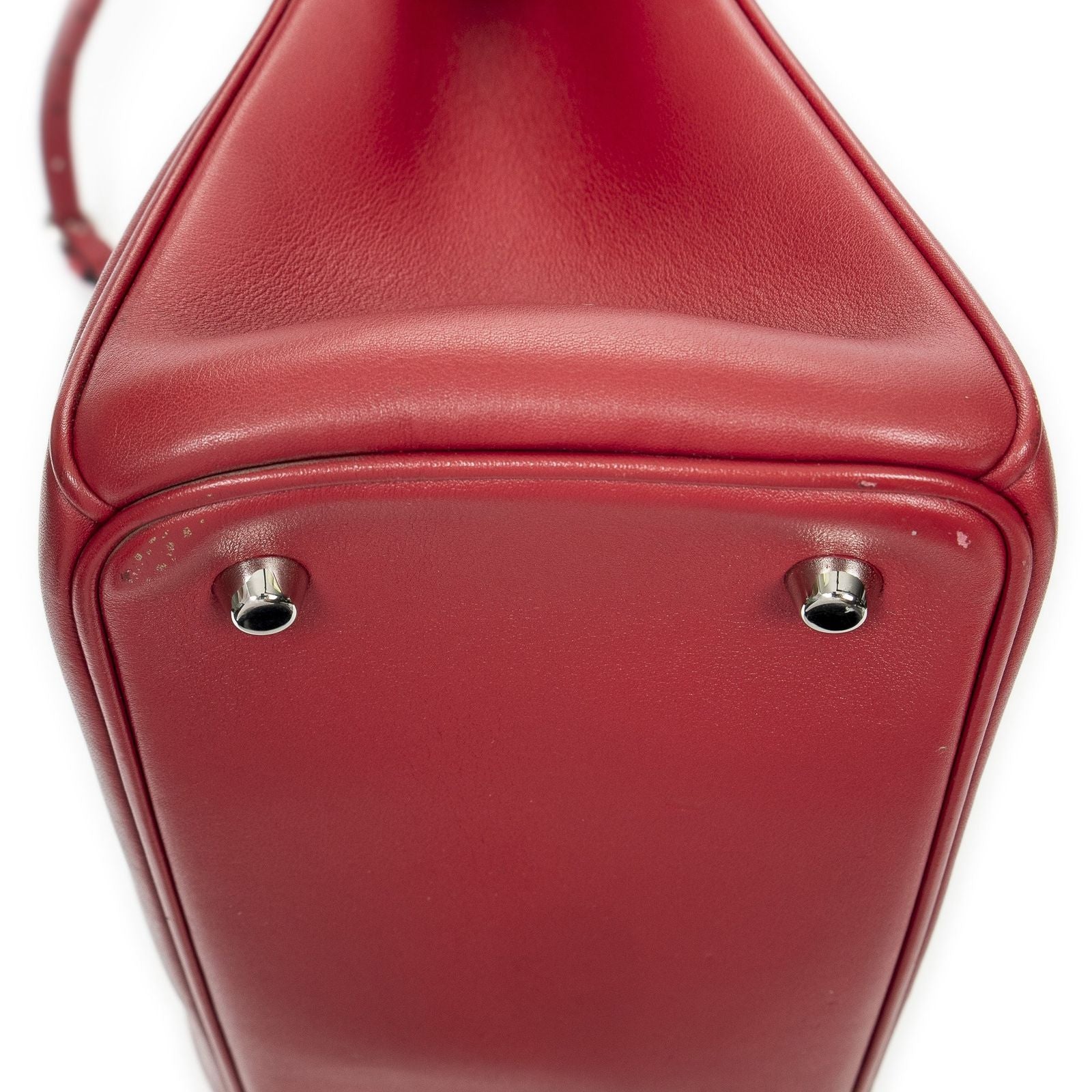 Dior Large Diorissimo Tote Red Smooth Scarf Skin Leather