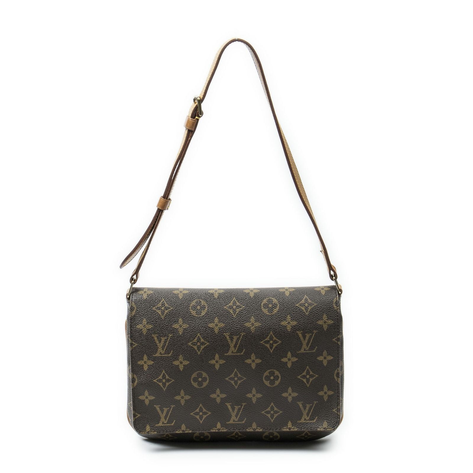 Louis Vuitton Musette Tango Brown Monogram Canvas