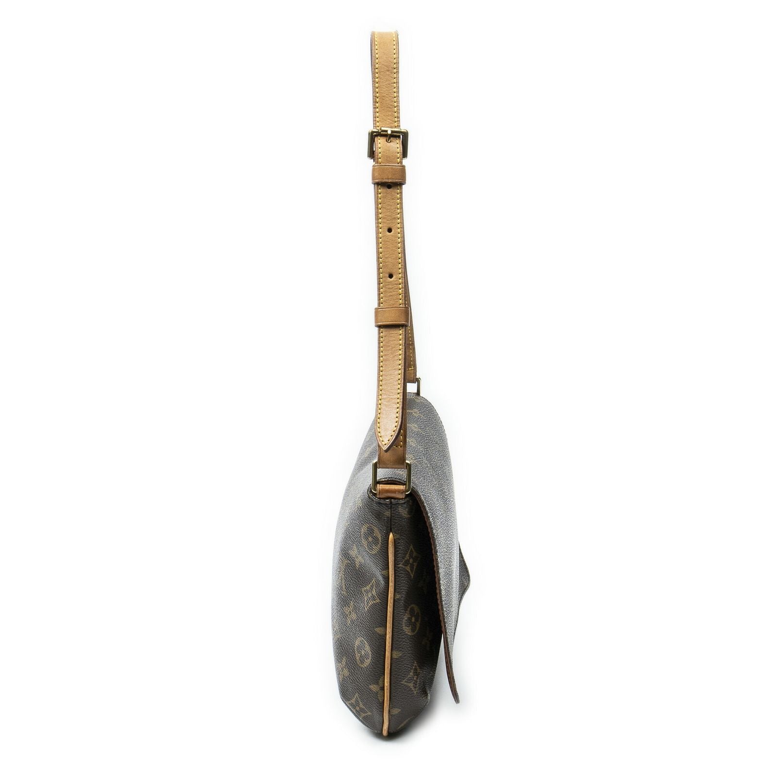 Louis Vuitton Musette Tango Brown Monogram Canvas