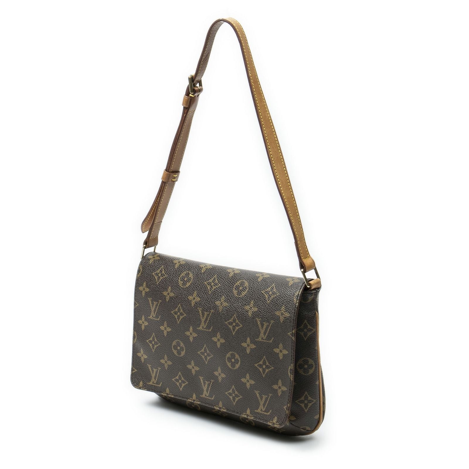 Louis Vuitton Musette Tango Brown Monogram Canvas