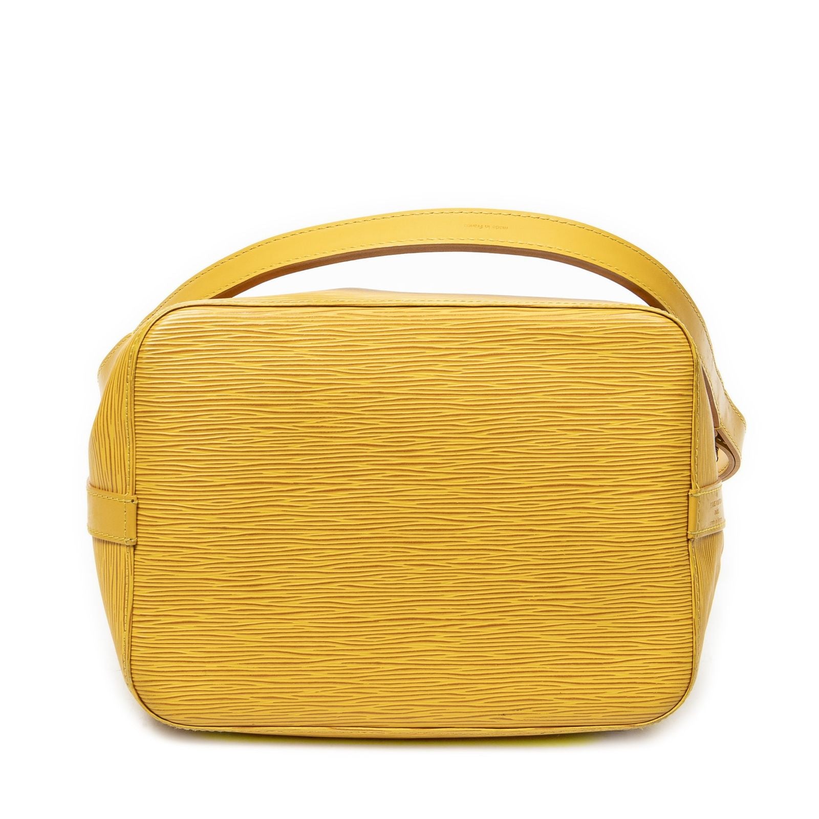 Louis Vuitton Noe Yellow Colorepi Handbag