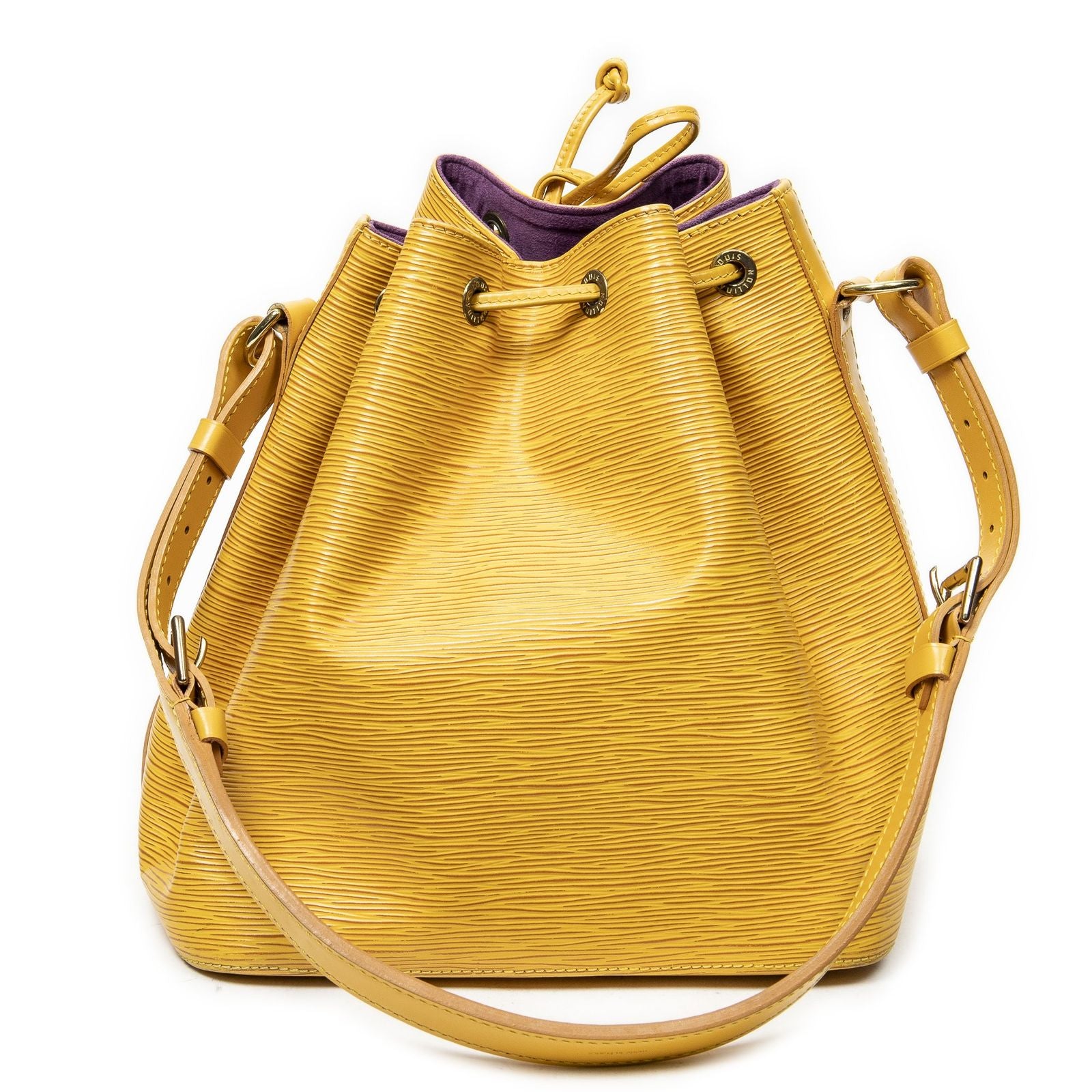 Louis Vuitton Noe Yellow Colorepi Handbag