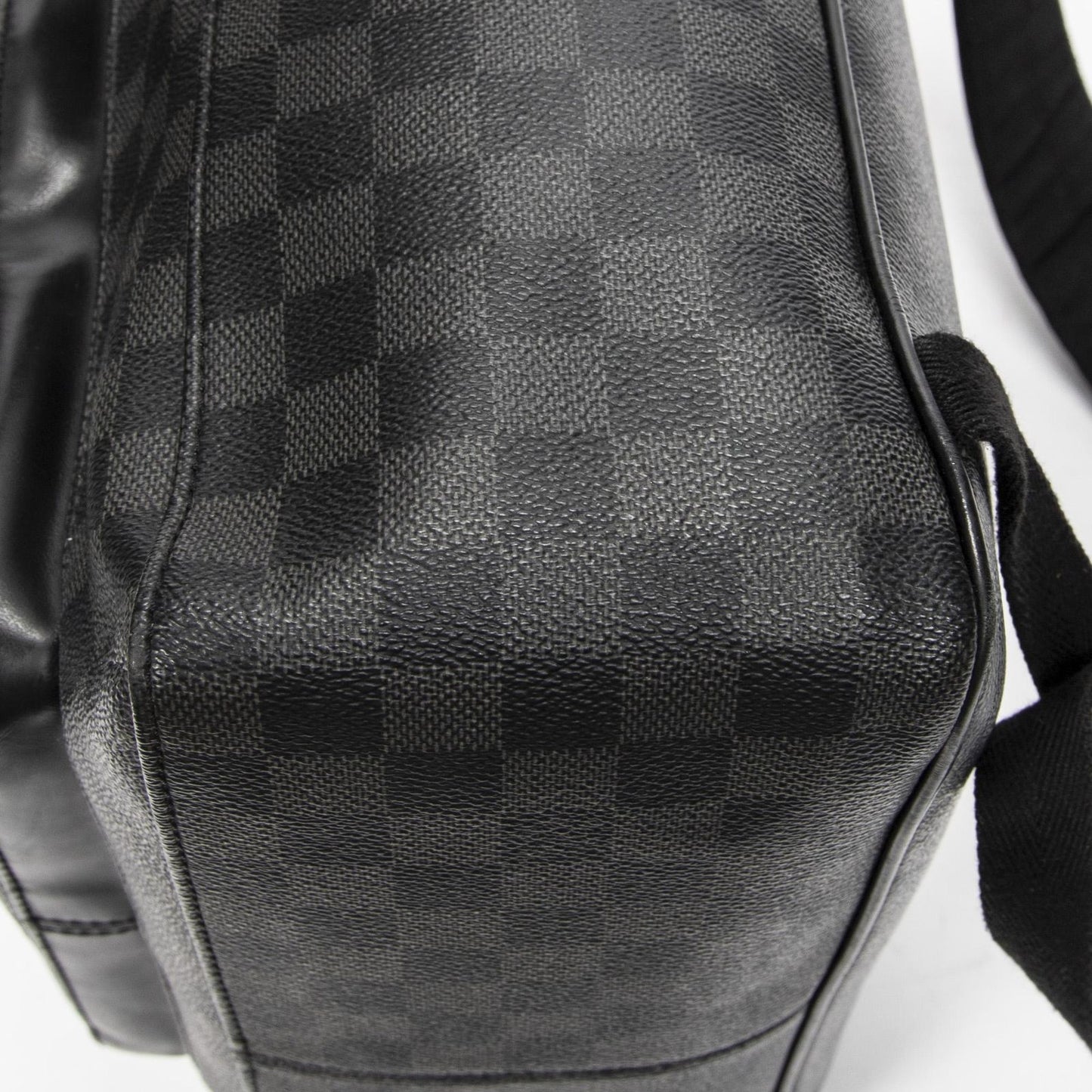 Louis Vuitton Josh Backpack Black Gray Damier Graphite