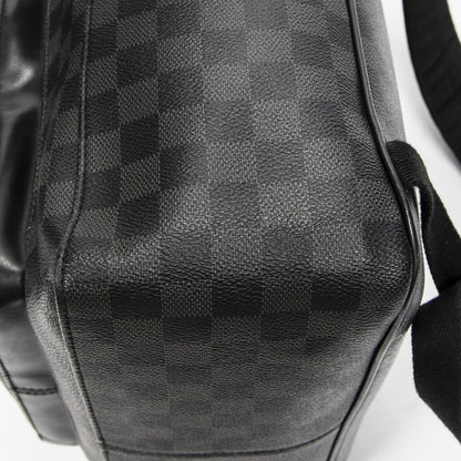 Louis Vuitton Josh Backpack Black Gray Damier Graphite
