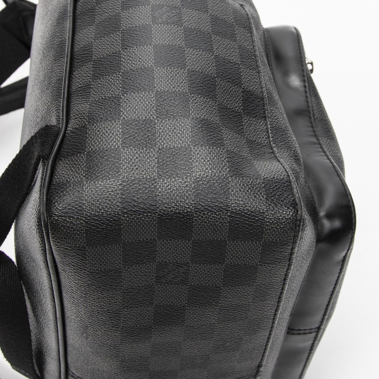 Louis Vuitton Josh Backpack Black Gray Damier Graphite