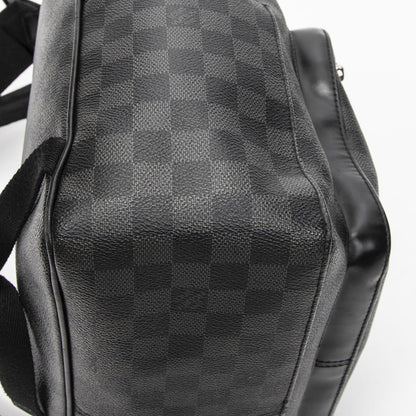 Louis Vuitton Josh Backpack Black Gray Damier Graphite